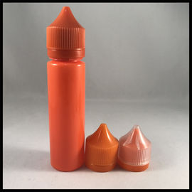 Trung Quốc Chai nhỏ giọt bằng nhựa màu cam, chai nhỏ giọt tròn 60ml tùy chỉnh nhà cung cấp
