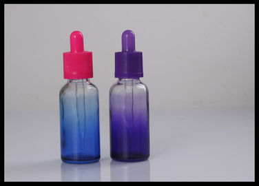 Trung Quốc 30ml Blue Purple gradient màu thủy tinh Chai nhỏ giọt Chai tinh dầu nhà cung cấp