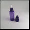 Chai nhỏ giọt nhựa màu tím 20 Ml, Chai nhỏ giọt dầu Ejuice cho sức khỏe và an toàn nhà cung cấp