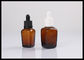 Square Amber Glass Essential Oil Chai 30ml Nước ép E Chai thủy tinh Serum Sử dụng nhà cung cấp