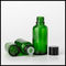 Olive Essential Oil Glass Chai Green Round Tamper Proof Vít Cap TUV Phê duyệt nhà cung cấp